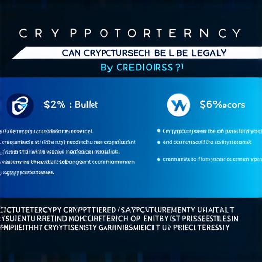 Can Cryptocurrency be legally garnished by creditors?