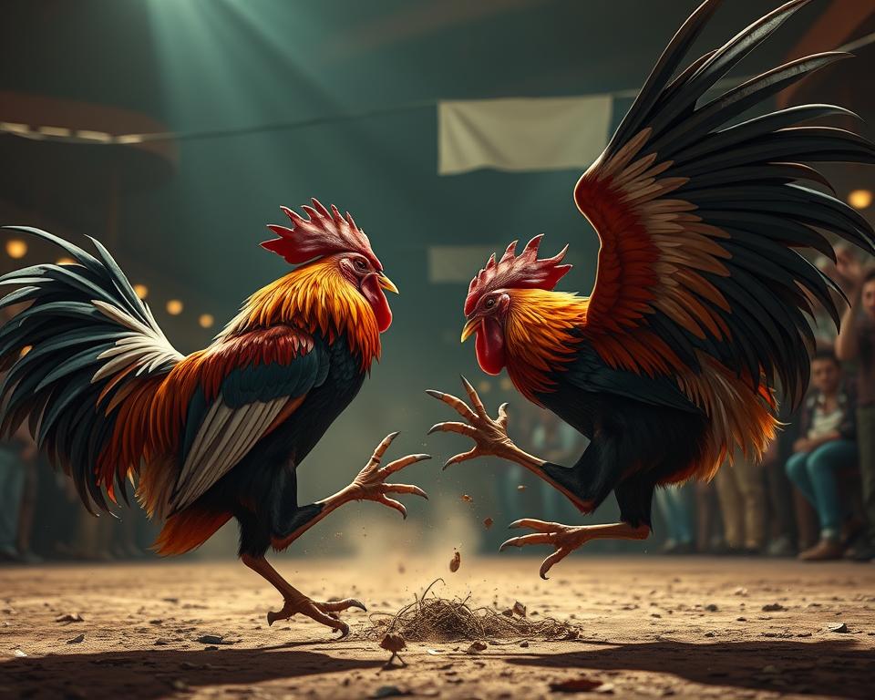 Cara Memilih Gaya Bertarung Ayam