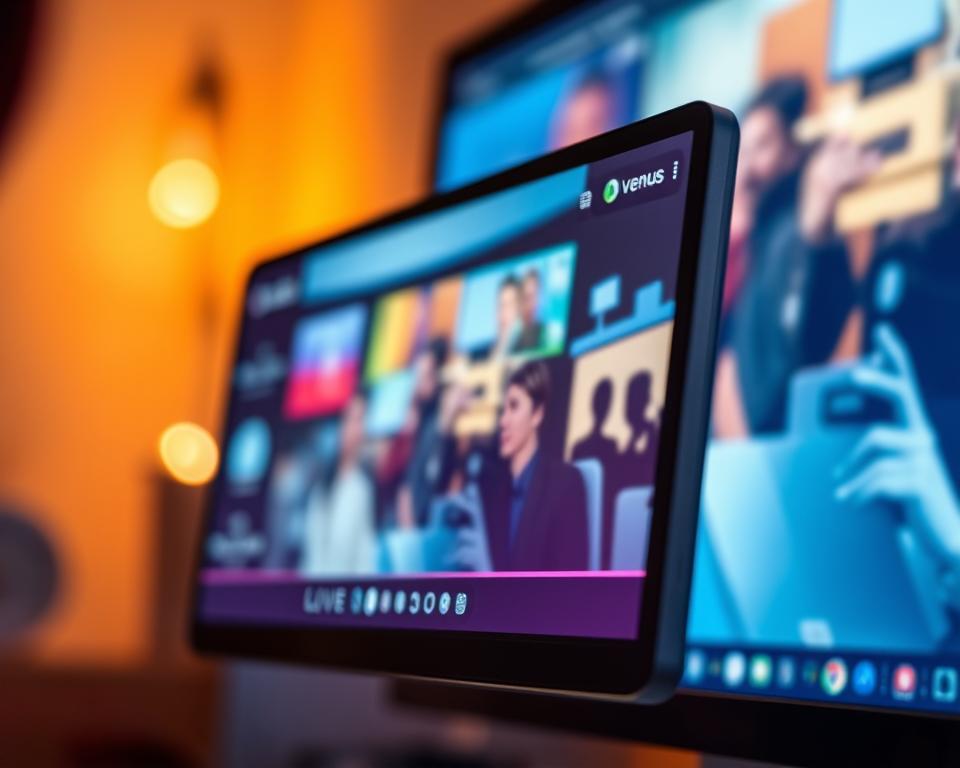 Fitur Live Streaming di SV Venus